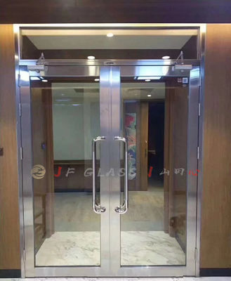 Cửa sổ bảo vệ xe buýt Cửa sổ chống cháy 60 phút 22mm Kính an toàn