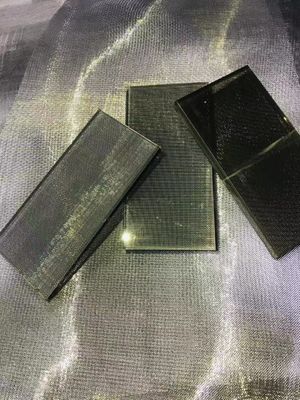 Tấm ốp chống mài mòn Màu hổ phách Dây thủy tinh nhiều lớp 6,5mm