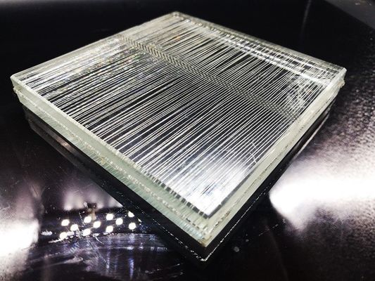 Tấm ốp chống mài mòn Màu hổ phách Dây thủy tinh nhiều lớp 6,5mm