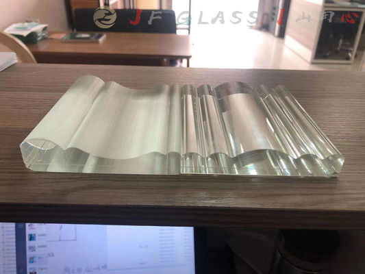Độ rõ ràng cao 12mm Lề tinh thể băng acrylic cho khung nội thất