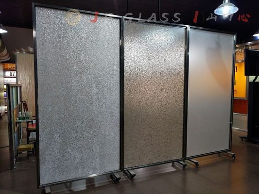 Kết cấu vững chắc Gạch khối thủy tinh mờ 6mm mờ