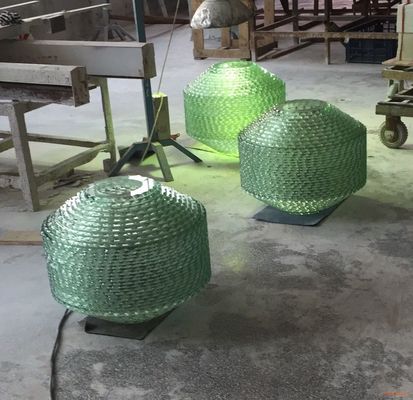 Các tác phẩm nghệ thuật chống cháy Kính nguyên khối không đều