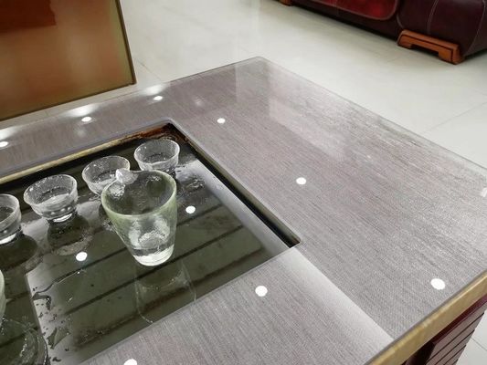 Mặt bàn màu xám Tấm kính nhiều lớp cường lực