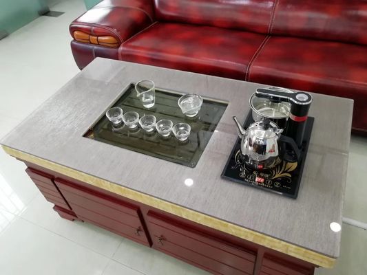 Mặt bàn màu xám Tấm kính nhiều lớp cường lực