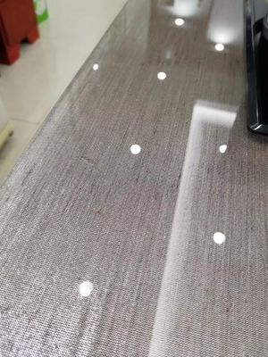 Mặt bàn màu xám Tấm kính nhiều lớp cường lực
