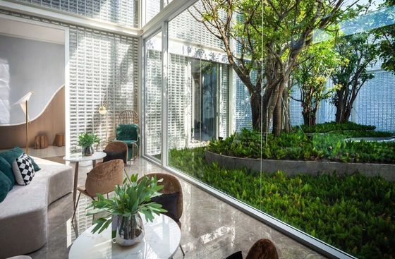Khối gạch thủy tinh trong suốt 25mm