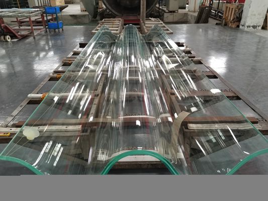 Kính chống tia UV Cao Skylight PVB Kính có hình dạng không đều