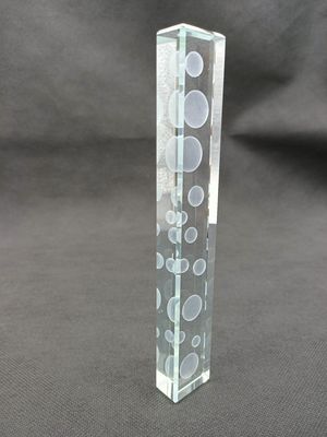 Chiếu sáng kính khắc laser 3 chiều 12mm
