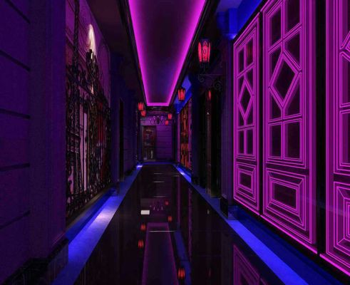 Câu lạc bộ nội thất KTV Tường CCC Kính pha lê khắc laser 8mm