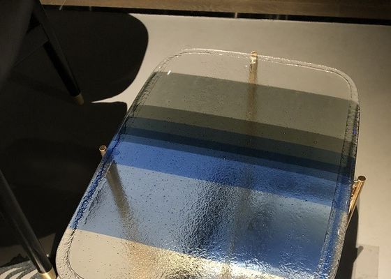Mặt bàn Splashback 8mm Tấm kính nghệ thuật hợp nhất