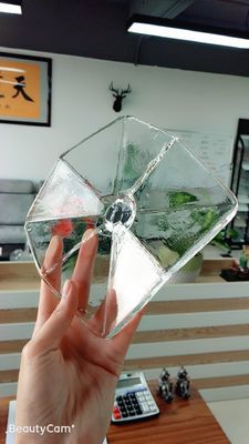 Tấm tinh thể Sapphire Borosilicate K9 tròn có độ trong suốt cao