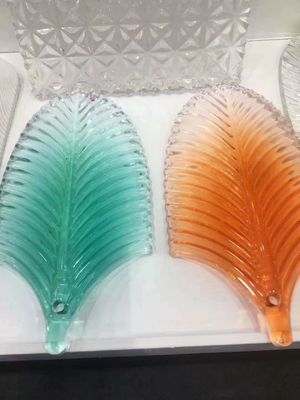 Nghệ thuật Đèn chùm đầy màu sắc Bevels Thủ công mỹ nghệ kính màu khúc xạ