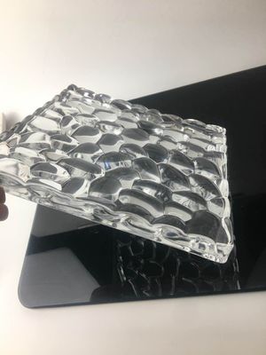 Nghệ thuật chạm khắc nghệ thuật kính màu phân tán thấp CNC 10mm
