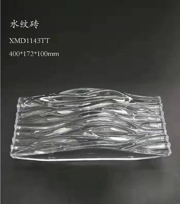 SGS Tường văn phòng trong nhà Lát gạch hoa văn gợn sóng K9 Kính