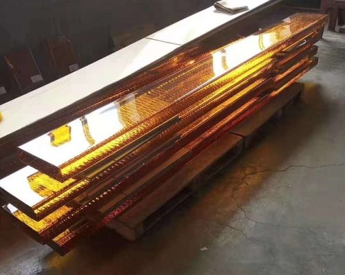 Vách ngăn trang trí K9 Chì thủy tinh màu thủ công mỹ nghệ