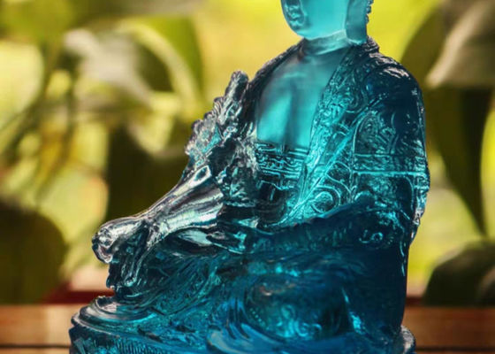 Phật Pha lê Liuli Sapphire Truyền thống Phương Đông