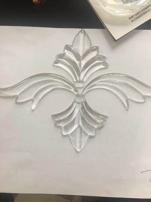 Đám cưới Elegent Nền Tường Trình bày Tinh thể Acrylic