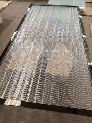 Tấm kính tiêu chuẩn mặt tiền cửa hàng khách sạn 12mm